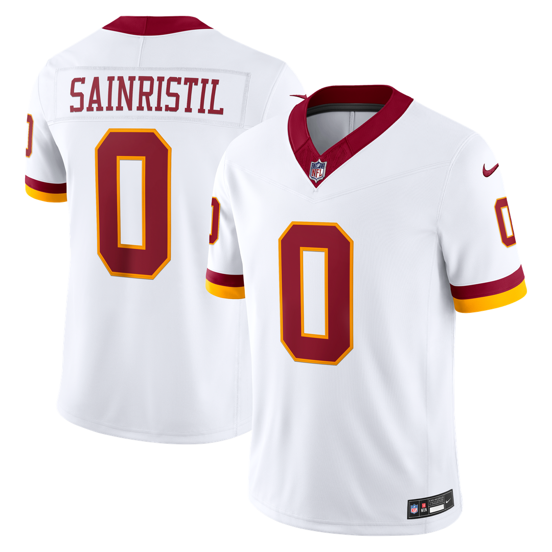 Mike Sainristil Washington Commanders Nike Team Vapor F.U.S.E. Stitched Limited Official Jersey - Burgundy