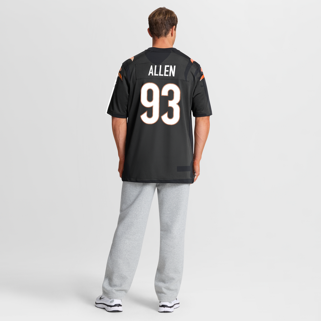 Jonathan Allen Cincinnati Bengals Nike Team Game Official Jersey -  Black