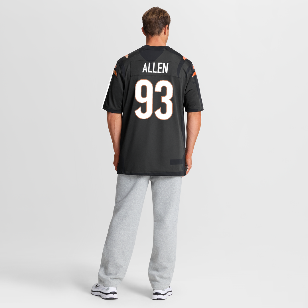 Jonathan Allen Cincinnati Bengals Nike Team Game Official Jersey -  Black