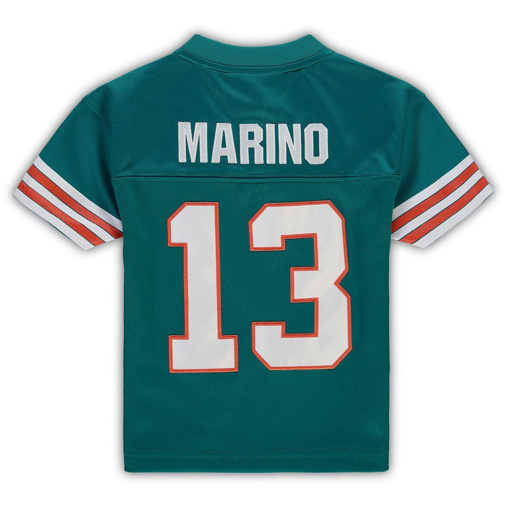 Dan Marino Miami Dolphins Mitchell & Ness Toddler 1984 Retired Legacy Official Jersey - Aqua