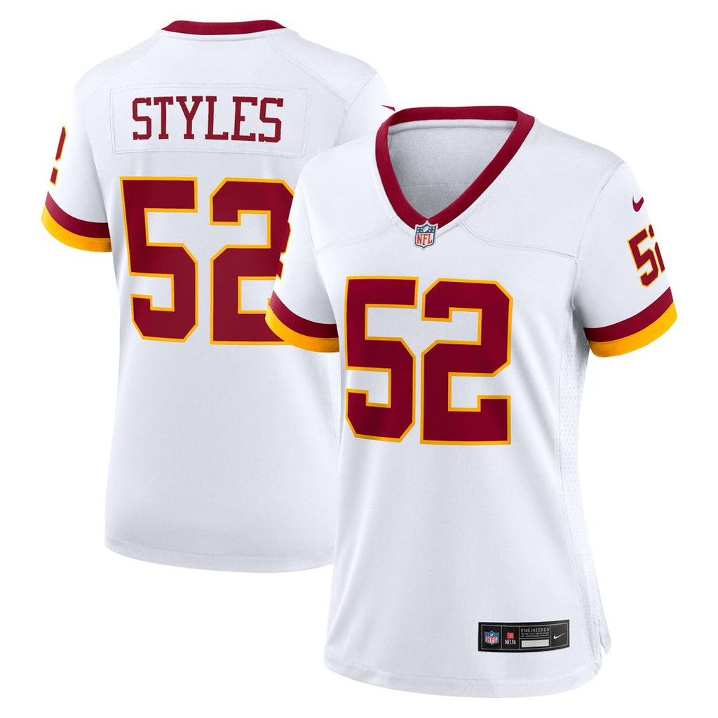 Sonny Styles Washington Commanders Nike Women's Game Super Bowl Era Official Jersey - White