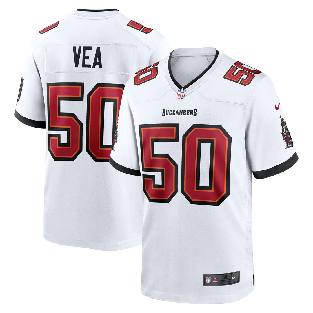 Vita Vea Tampa Bay Buccaneers Nike White Game Official Jersey -  White