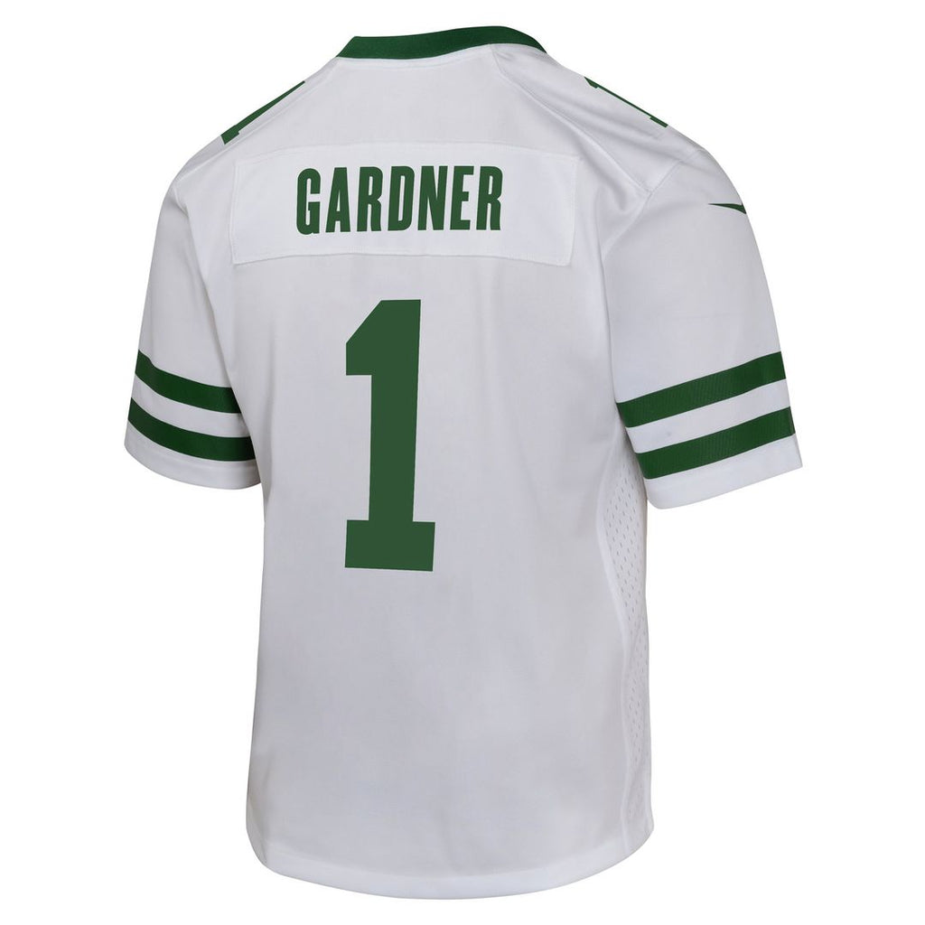 Ahmad Sauce Gardner New York Jets Nike Youth Game Official Jersey - Black