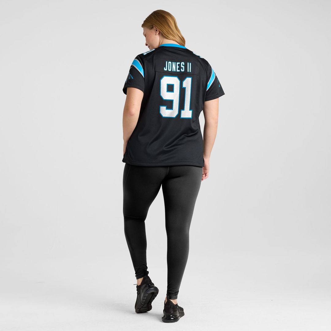 Patrick Jones II Carolina Panthers Nike Women's Team Game Official Jersey -  Black