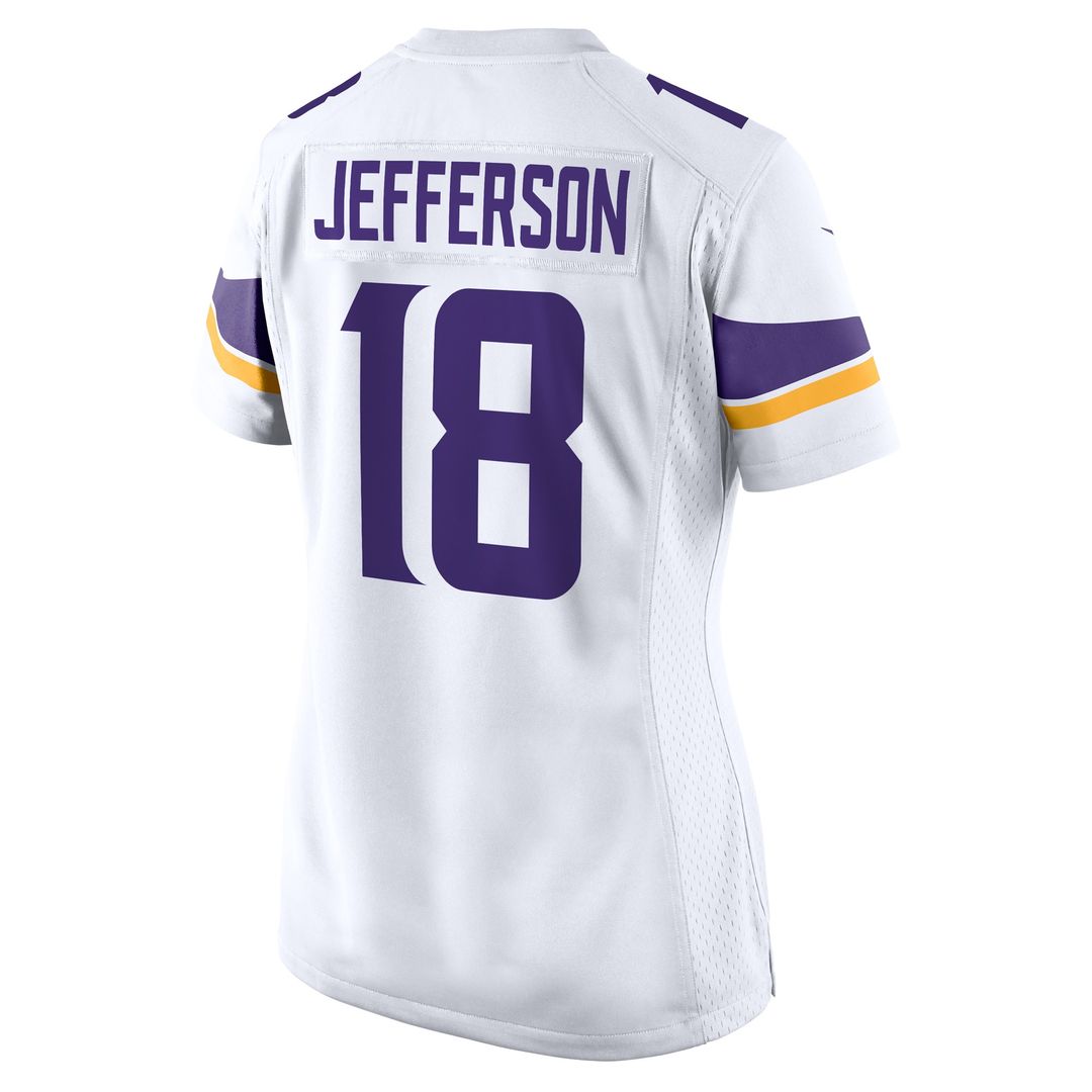 Justin Jefferson Minnesota Vikings Nike Women's Game Player Jersey - White