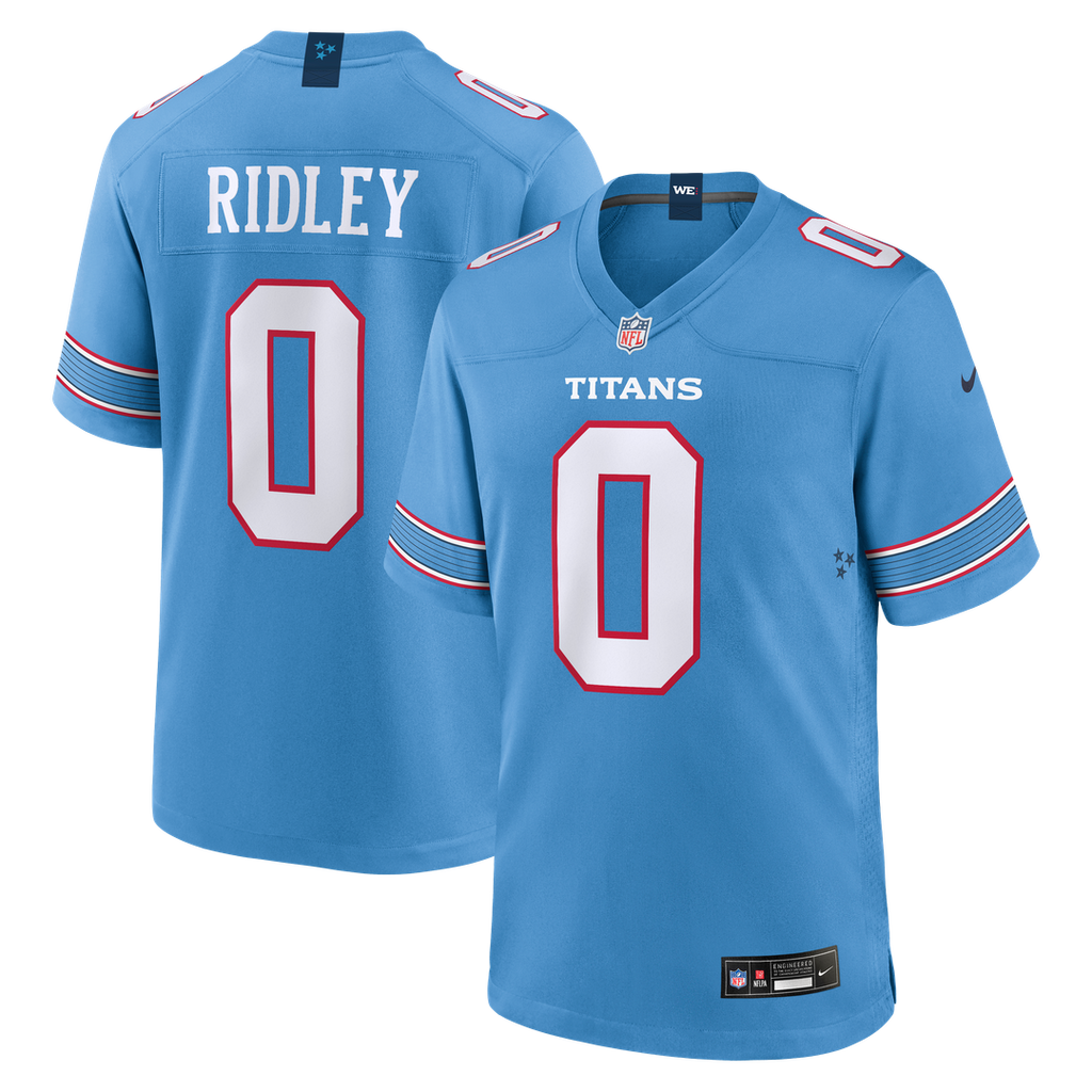 Calvin Ridley Tennessee Titans Nike Game Official Jersey - Light Blue