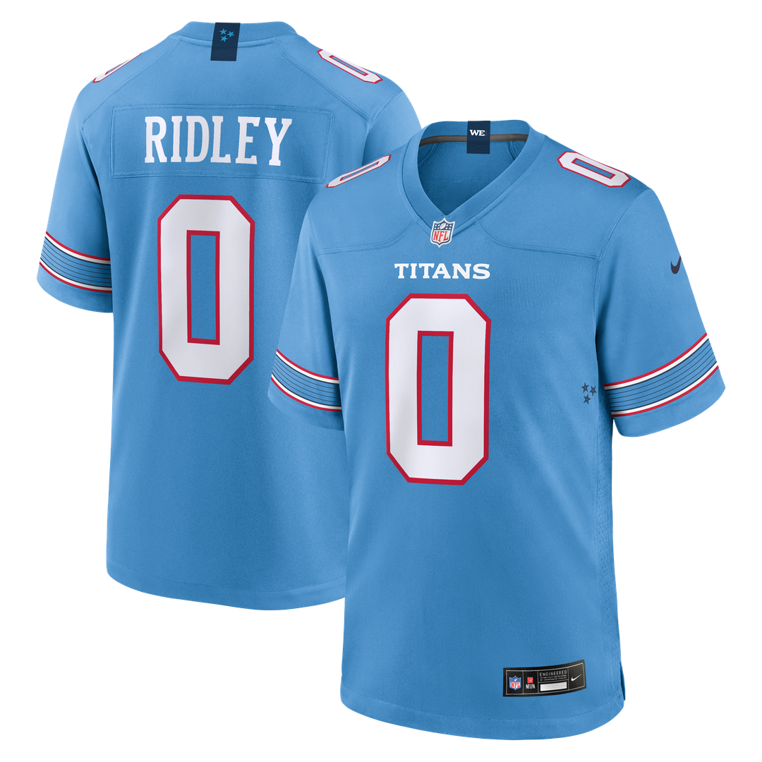Calvin Ridley Tennessee Titans Nike Game Official Jersey - Light Blue