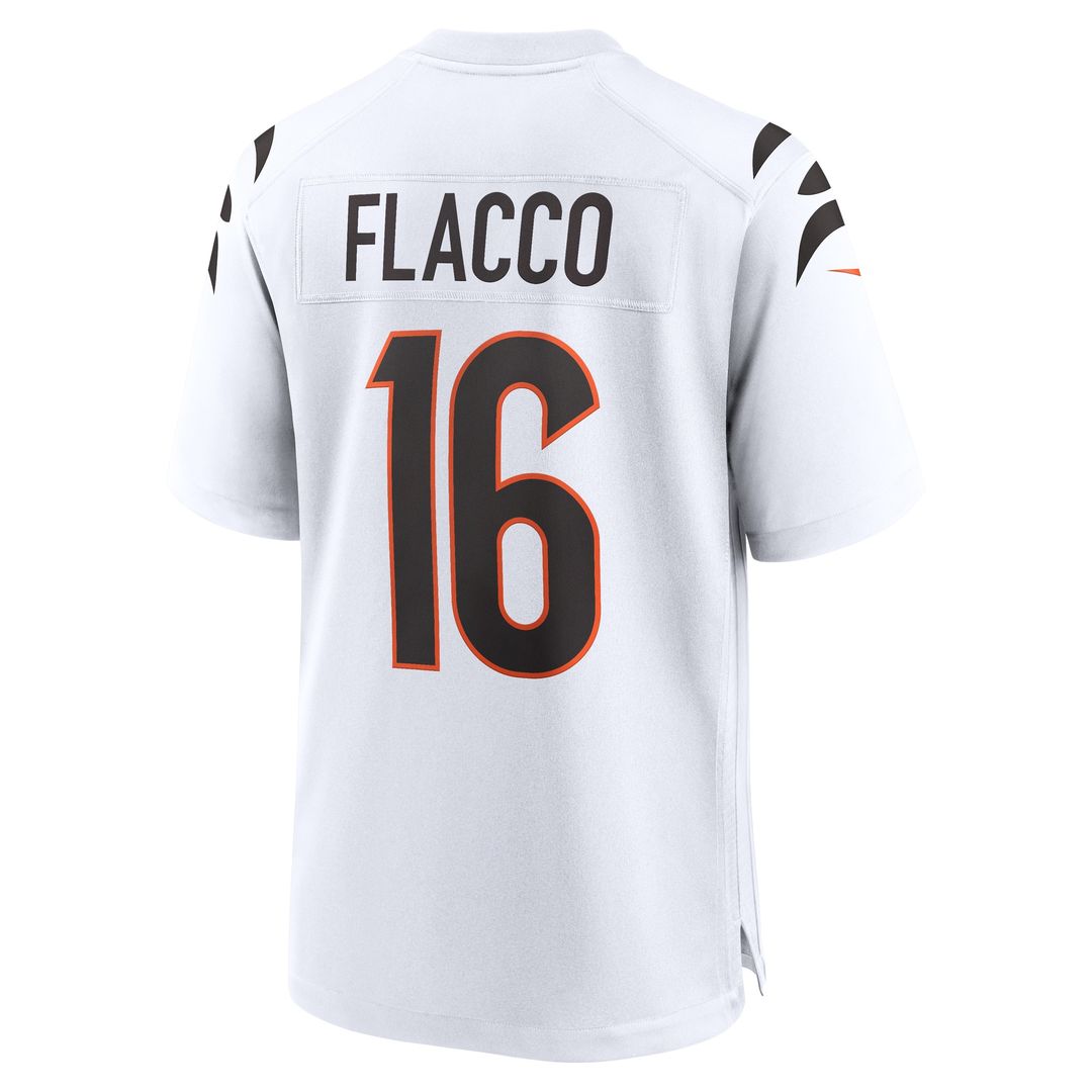 Joe Flacco Cincinnati Bengals Nike Game Official Jersey -  White