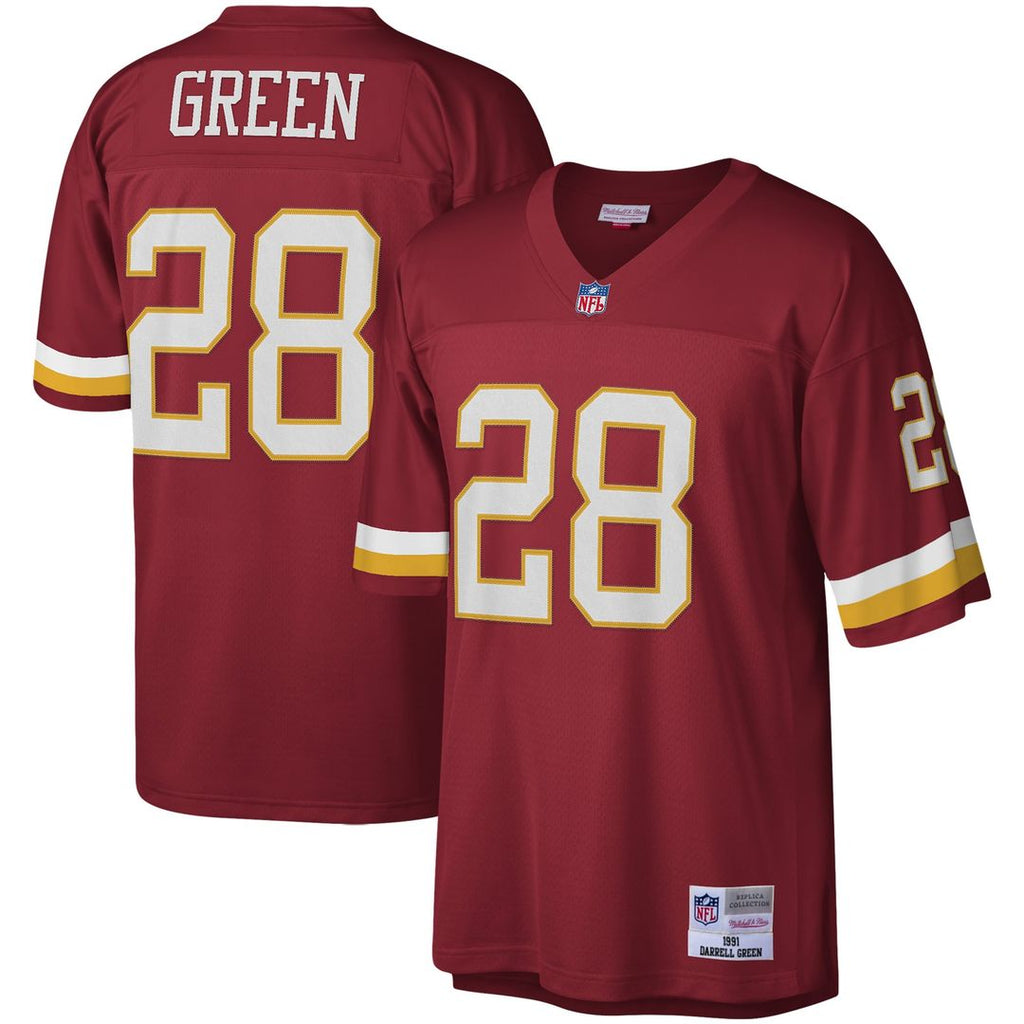 Darrell Green Washington Football Team Mitchell & Ness Legacy Replica Official Jersey - Burgundy