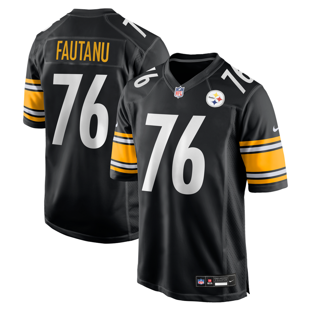 Troy Fautanu Pittsburgh Steelers Nike  Player Game Official Jersey - Black