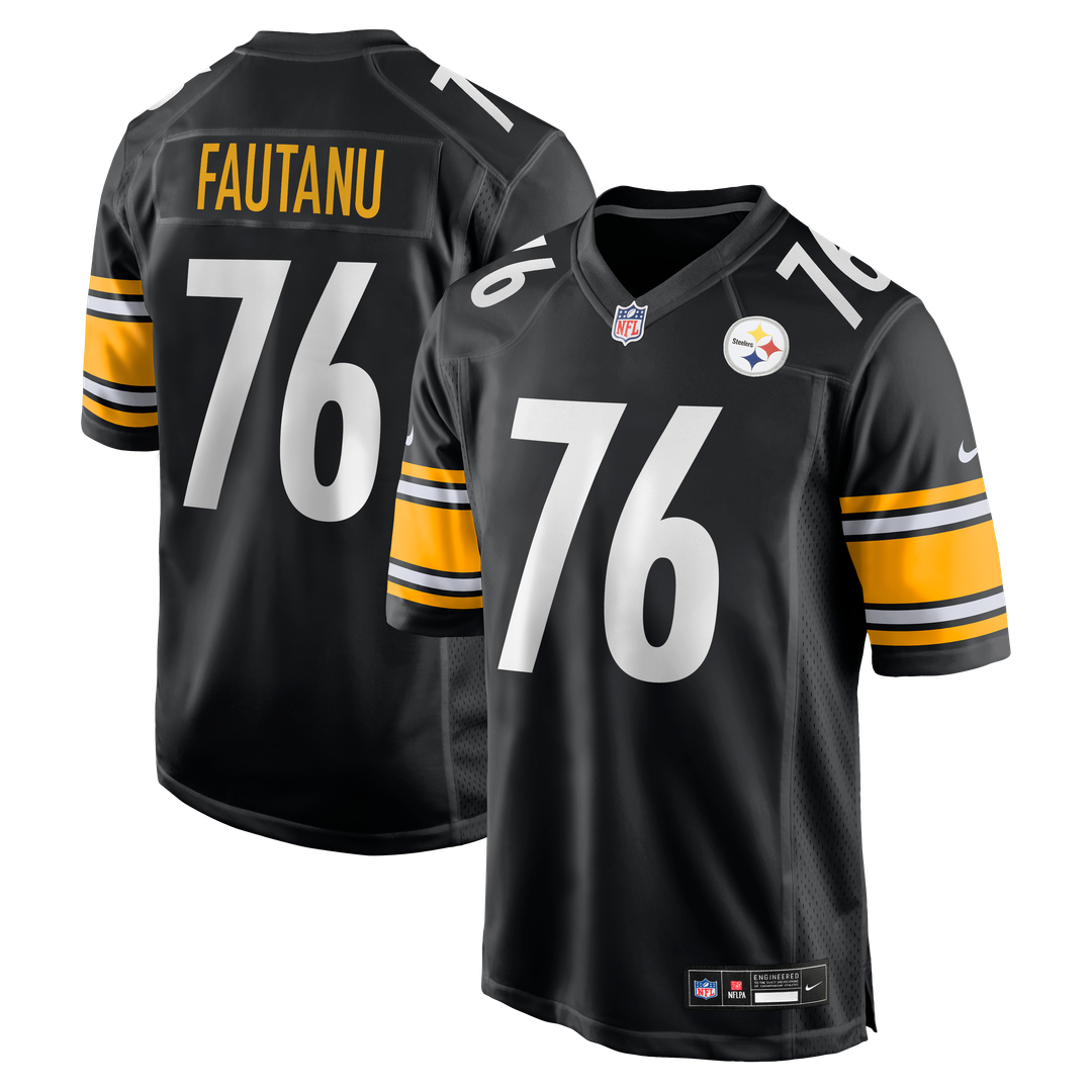 Troy Fautanu Pittsburgh Steelers Nike  Player Game Official Jersey - Black