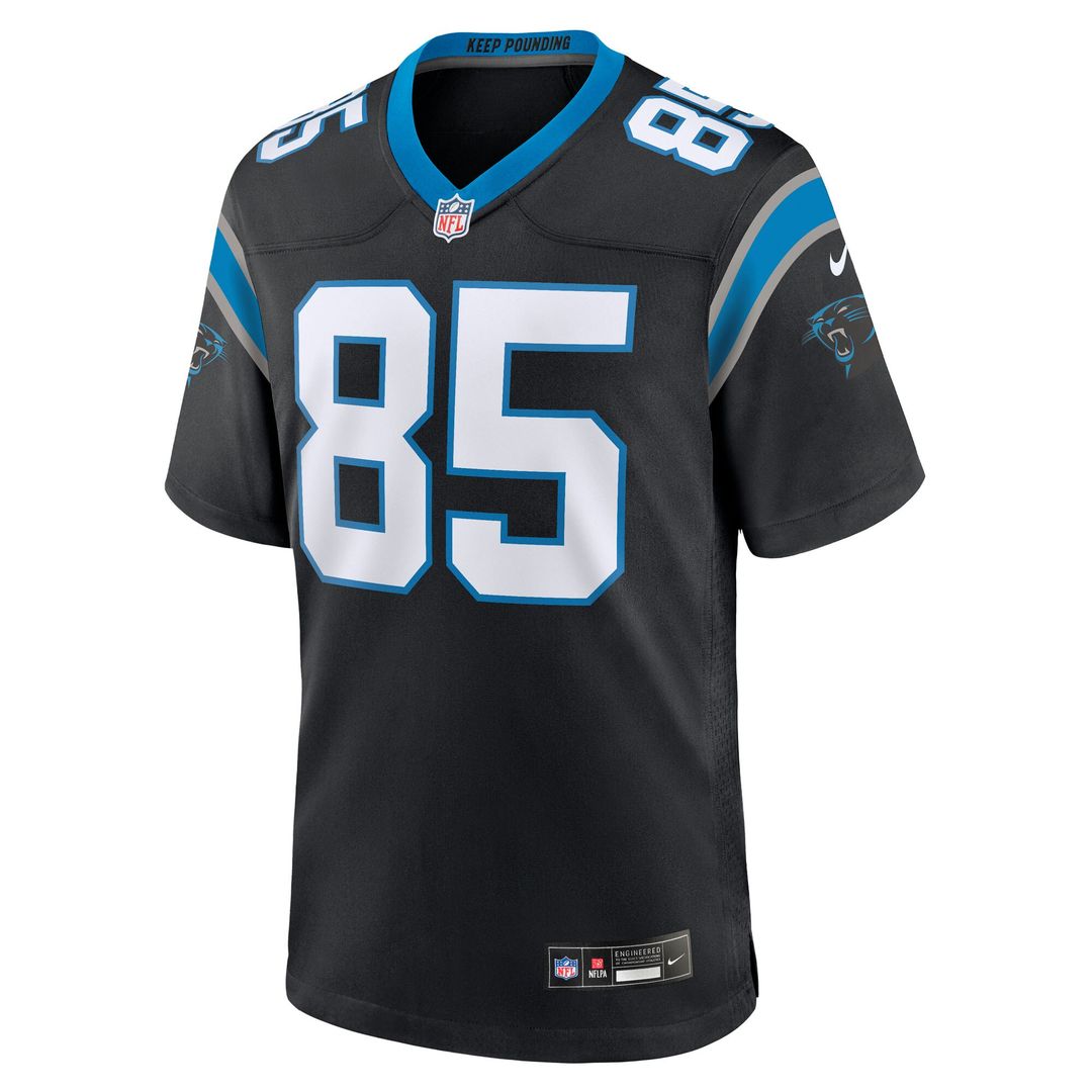 James Mitchell Carolina Panthers Nike Team Game Official Jersey -  Black