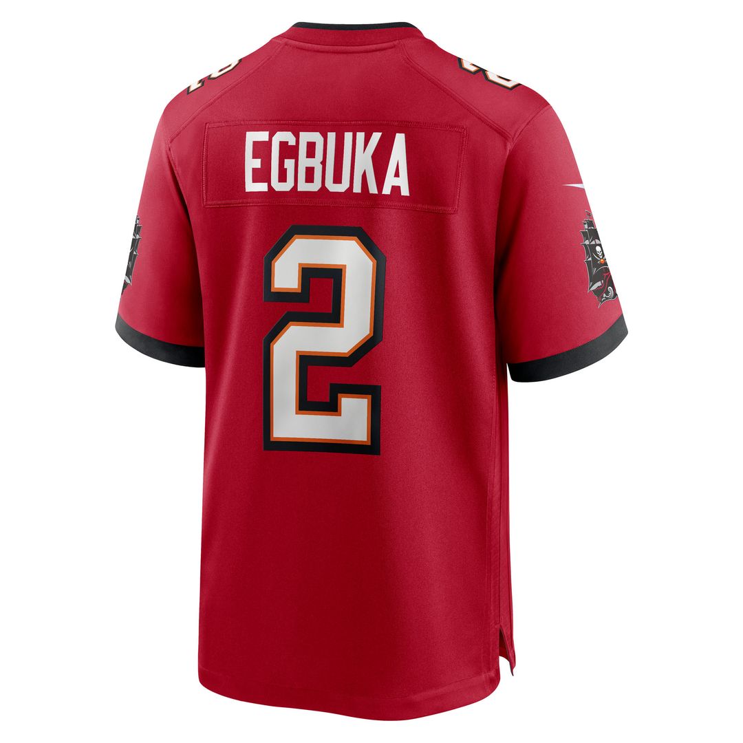 Emeka Egbuka Tampa Bay Buccaneers Nike Team Game Jersey - Red