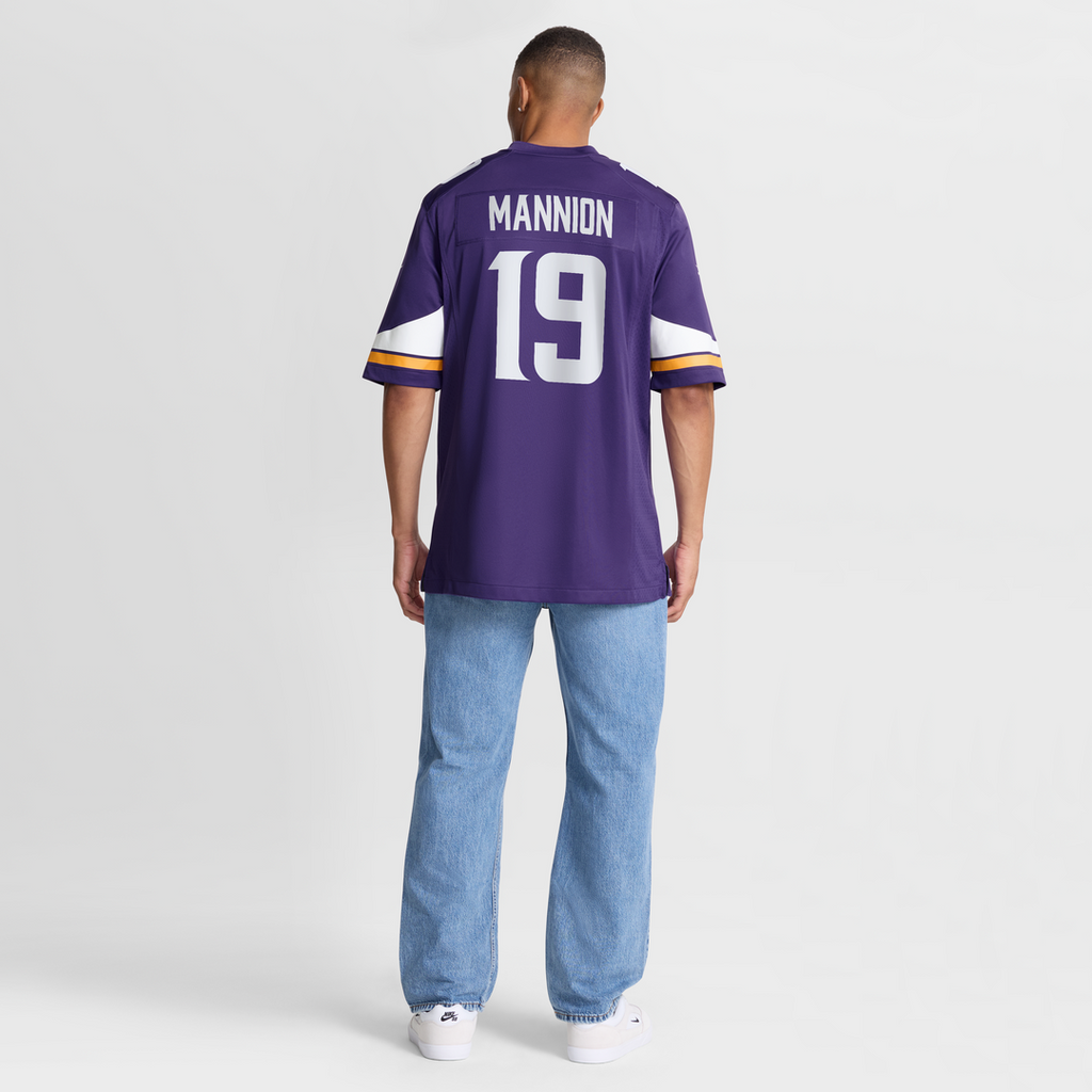 Sean Mannion Minnesota Vikings Nike  Game Official Jersey -  Purple