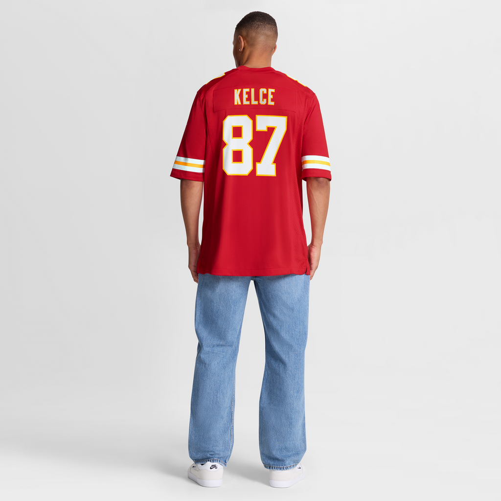 Travis Kelce Kansas City Chiefs Nike Game Official Jersey - Red