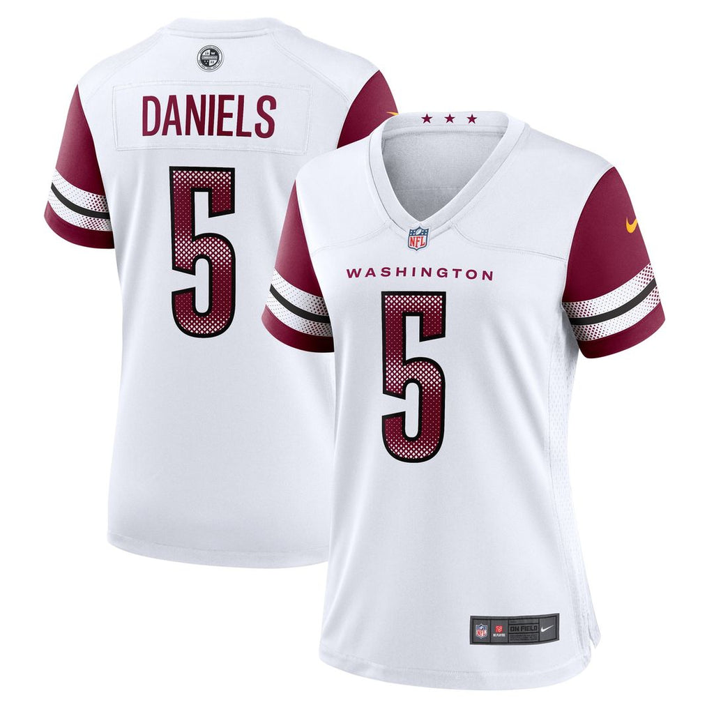 Jayden Daniels Washington Commanders Nike Women's Game Jersey - White