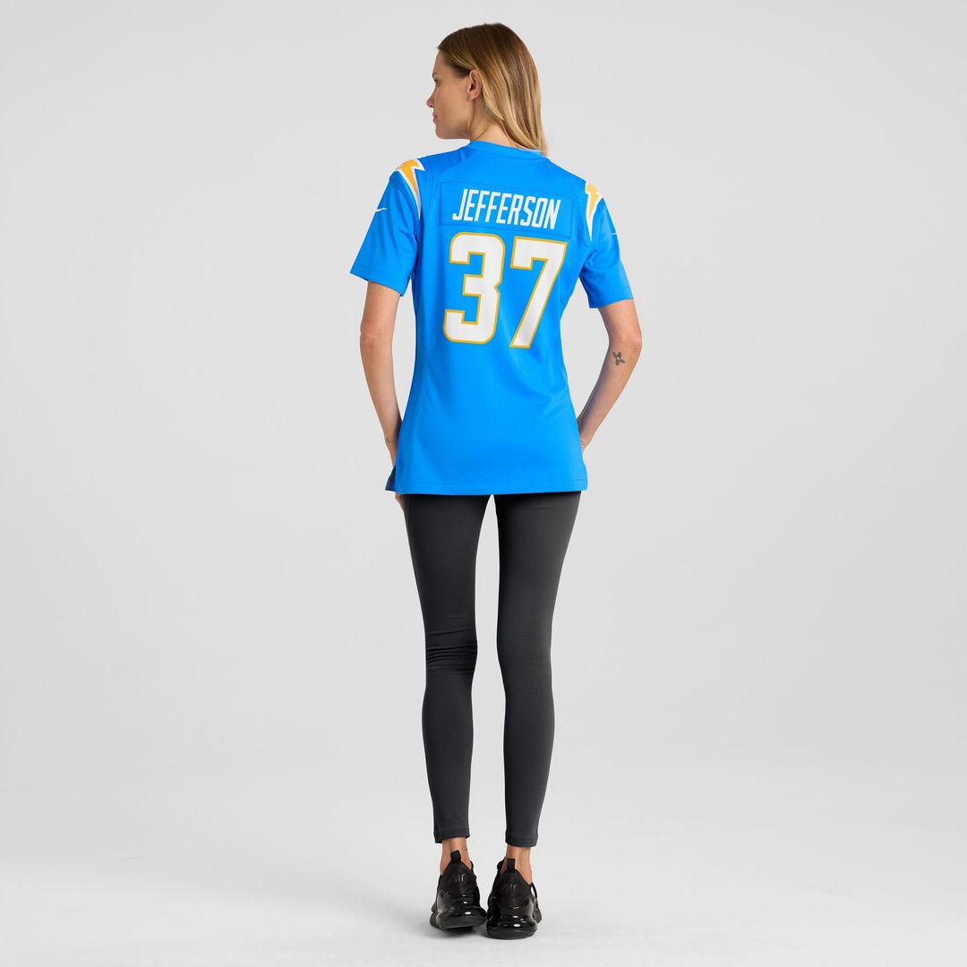 Tony Jefferson Los Angeles Chargers Nike Women's Team Game Jersey - Powder Blue