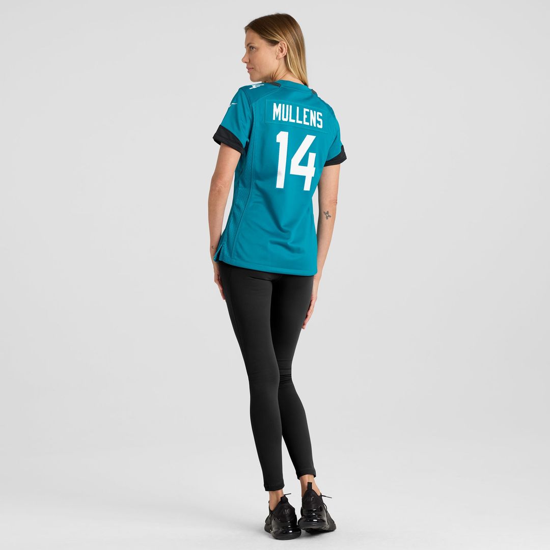 Nick Mullens Jacksonville Jaguars Nike Women's Team Game Official Jersey -  Teal