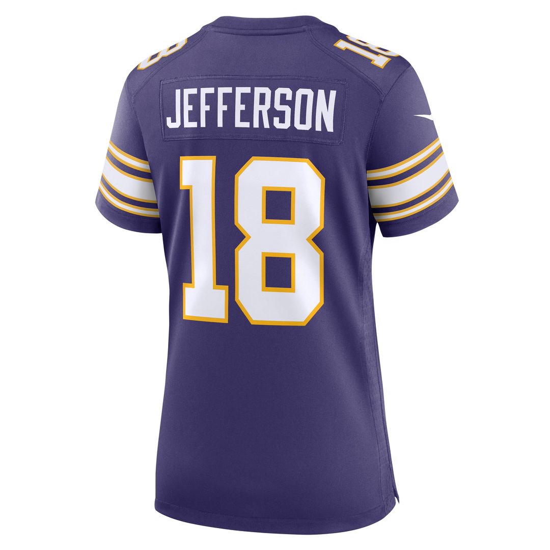 Justin Jefferson Minnesota Vikings Nike Women's Player Official Jersey - Purple
