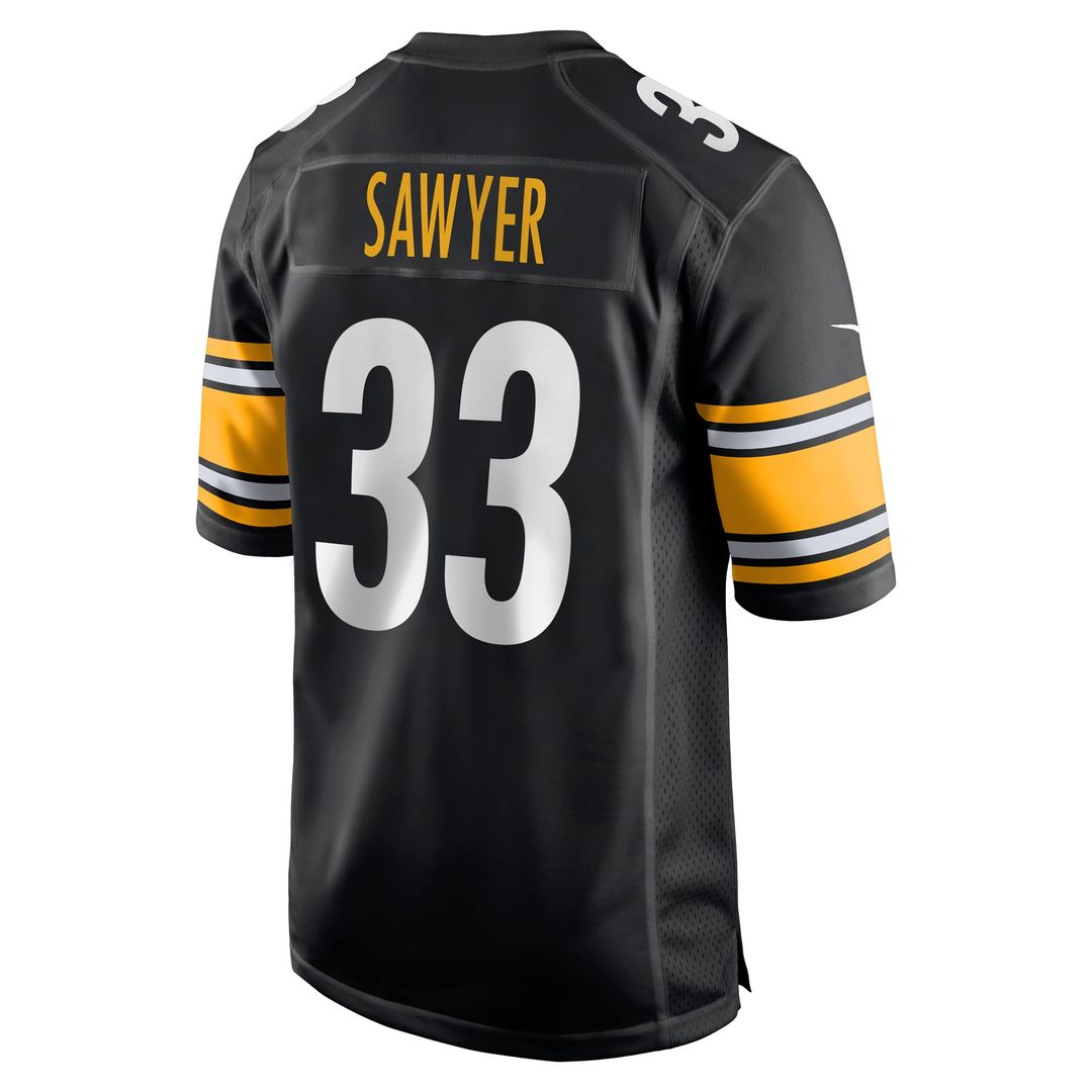 Jack Sawyer Pittsburgh Steelers Nike Team Game Jersey - Black
