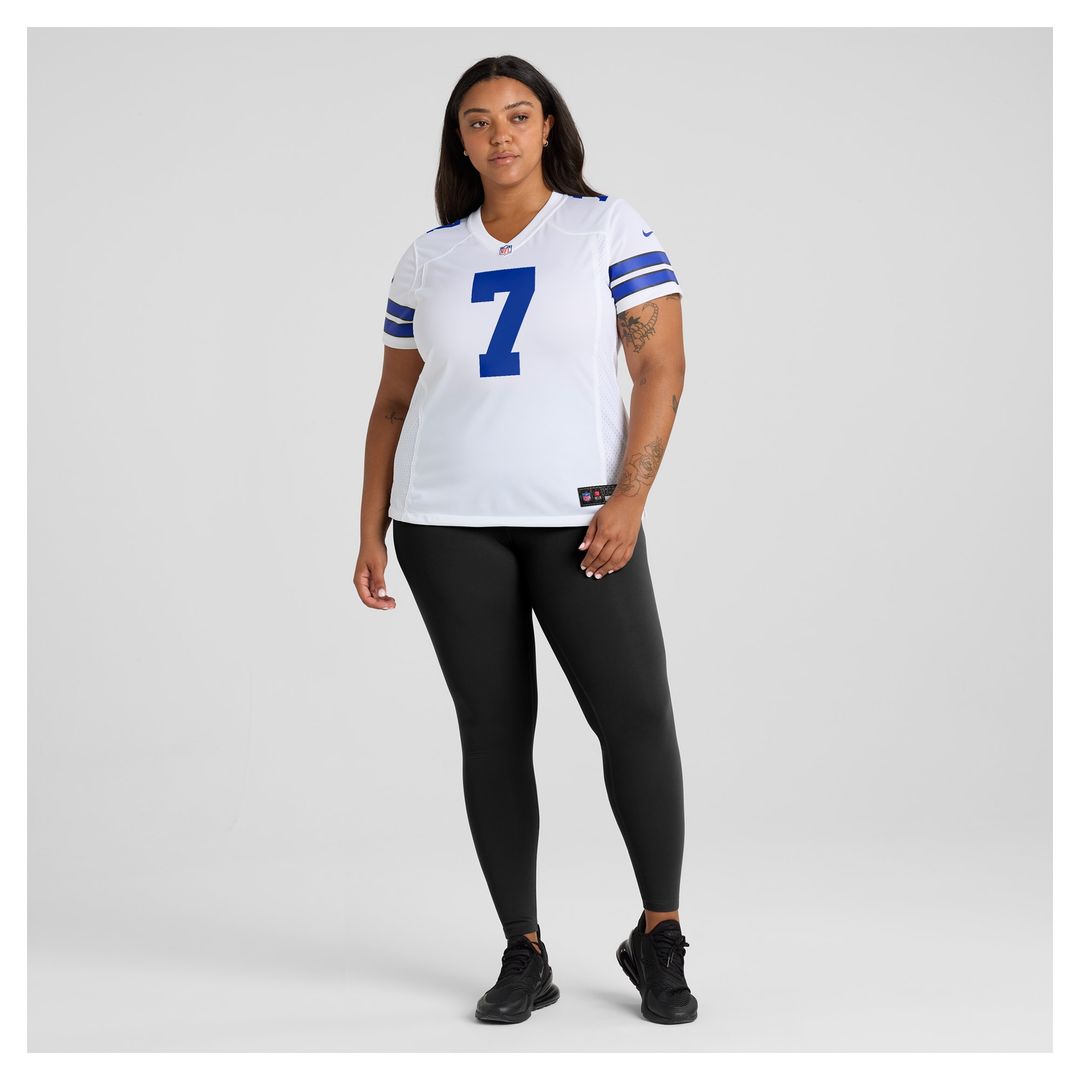 Trevon Diggs Dallas Cowboys Nike Women's Game Official Jersey - White