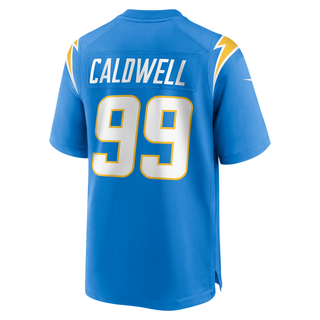 Jamaree Caldwell Los Angeles Chargers Nike Team Game Jersey - Powder Blue