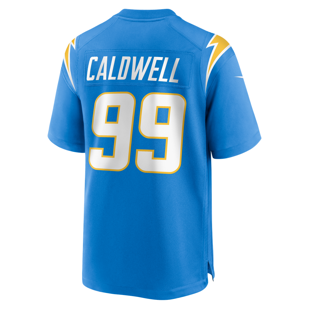 Jamaree Caldwell Los Angeles Chargers Nike Team Game Jersey - Powder Blue