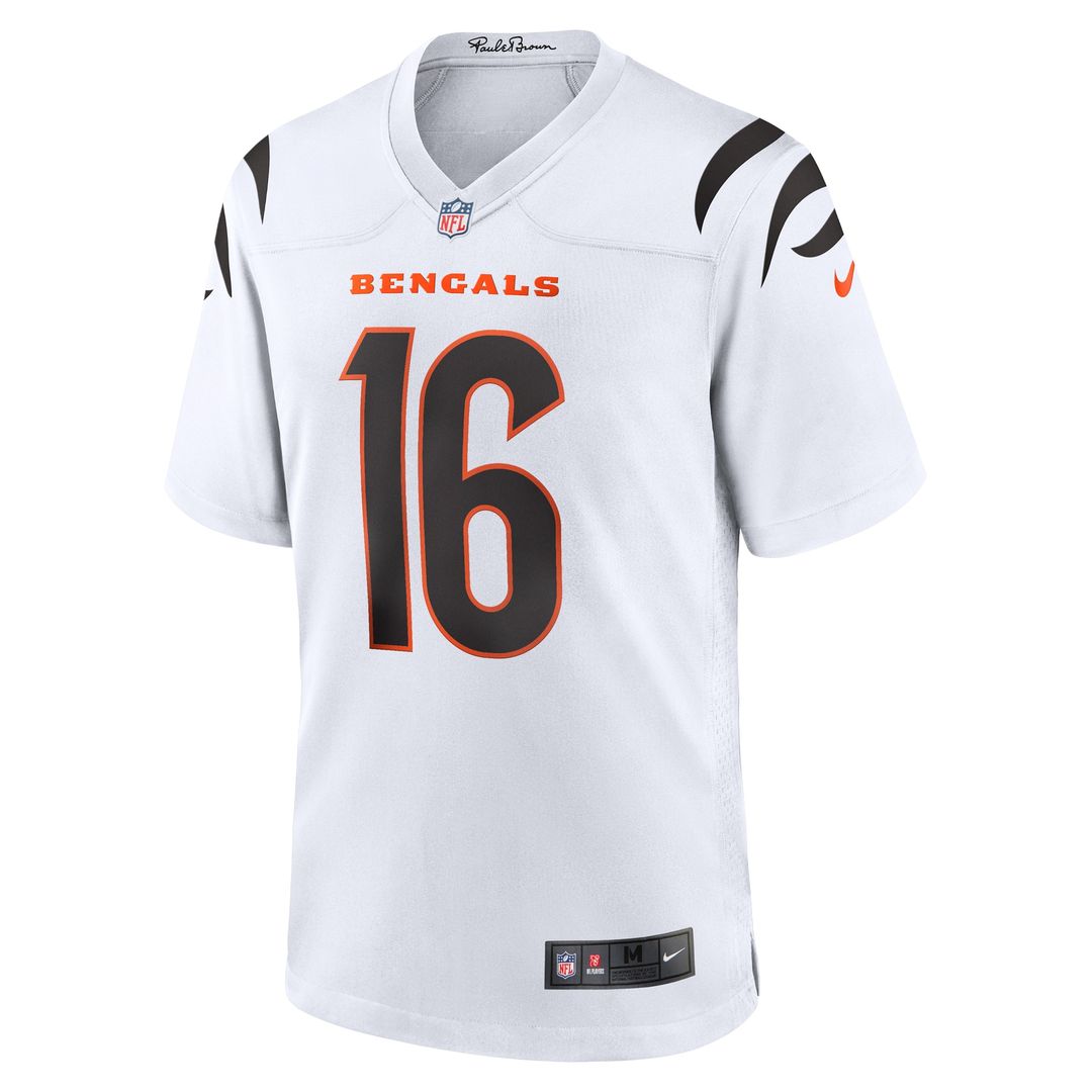 Joe Flacco Cincinnati Bengals Nike Game Official Jersey -  White