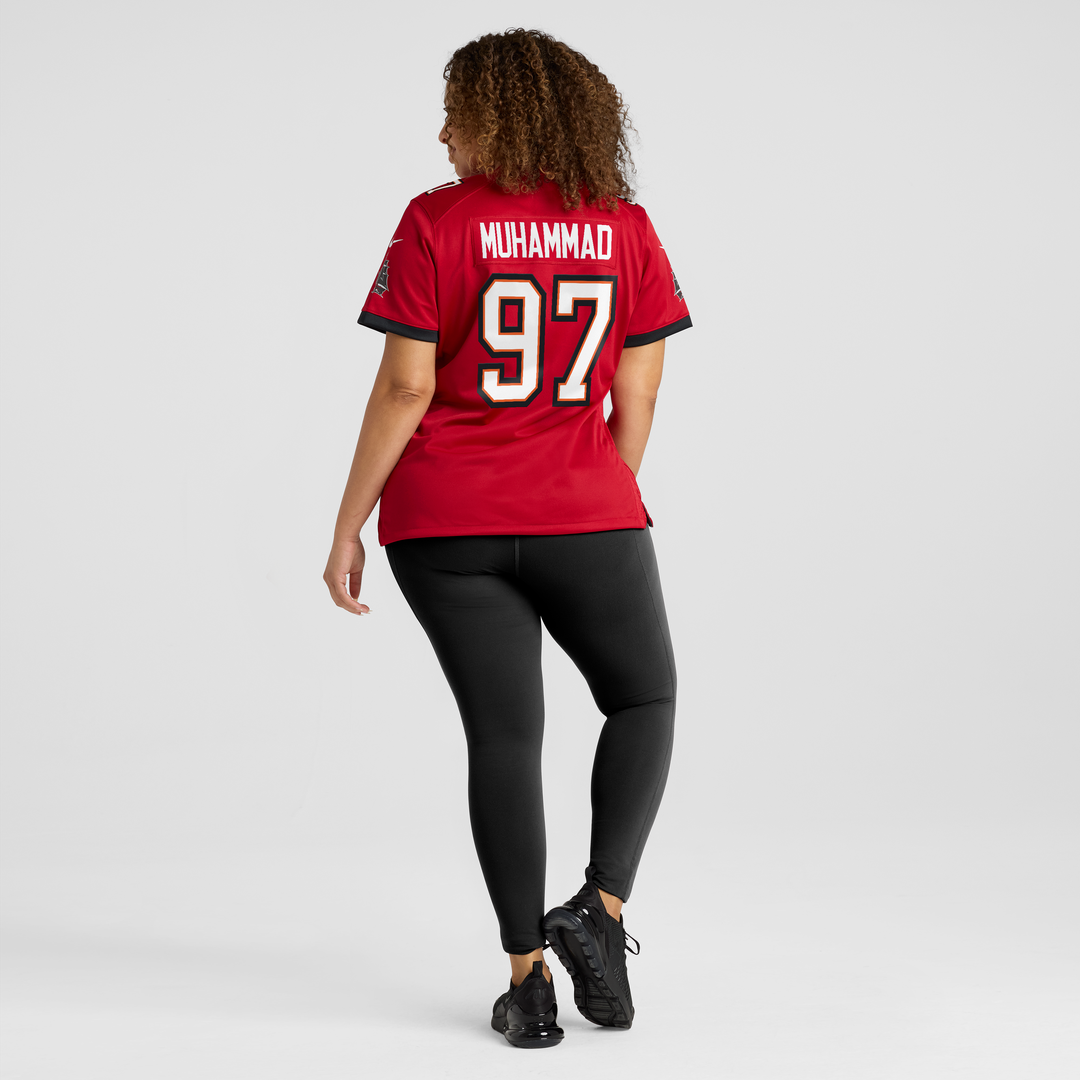 Al-Quadin Muhammad Tampa Bay Buccaneers Nike Women's Team Game Official Jersey - Red