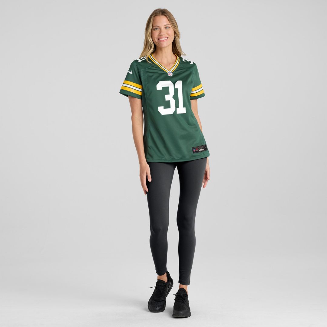 Nick Niemann Green Bay Packers Nike Women's Team Game Official Jersey -  Green