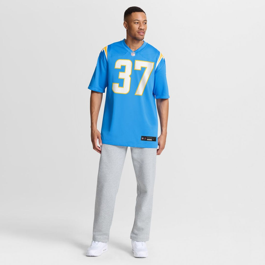 Isas Waxter Los Angeles Chargers Nike Team Game Jersey - Powder Blue