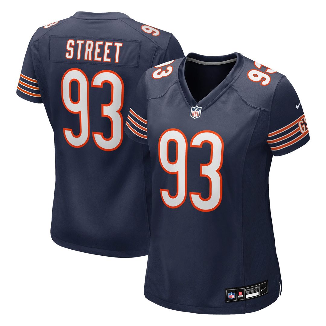 Kentavius Street Chicago Bears Nike Women's Team Game Jersey - Navy
