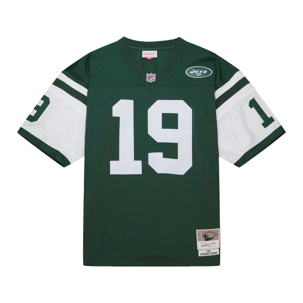 Keyshawn Johnson New York Jets Mitchell & Ness Legacy Replica Official Jersey - Kelly Green