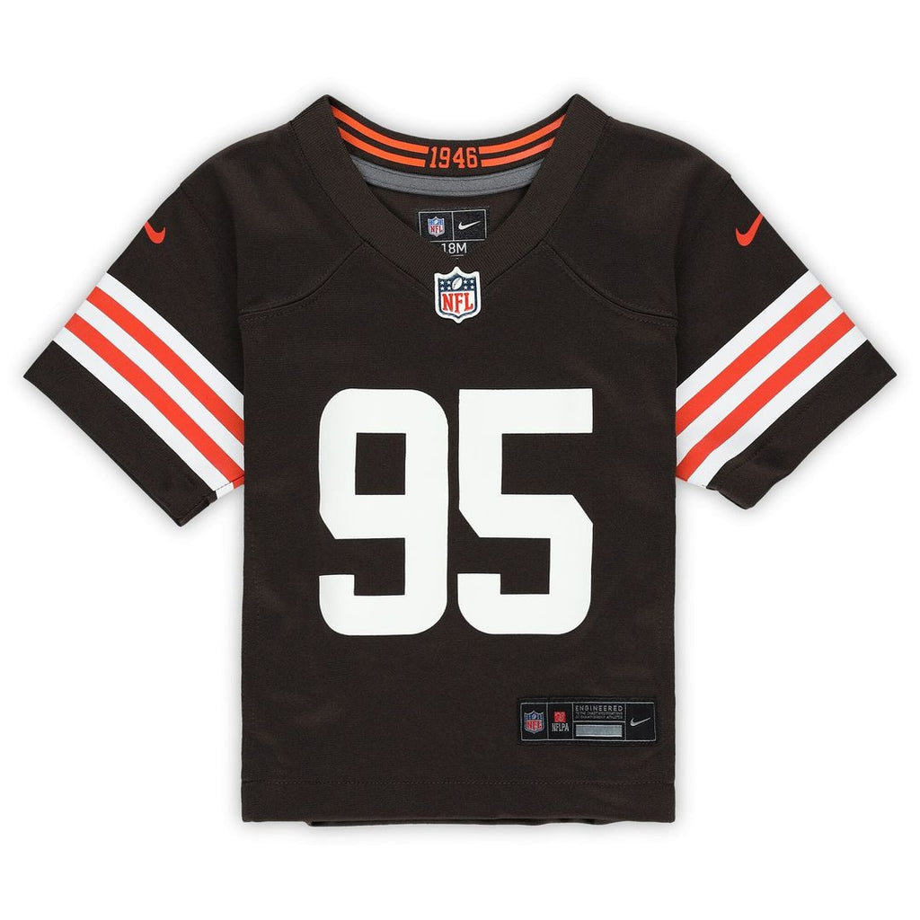 Myles Garrett Cleveland Browns Nike Infant Team  Player Game Official Jersey - Brown