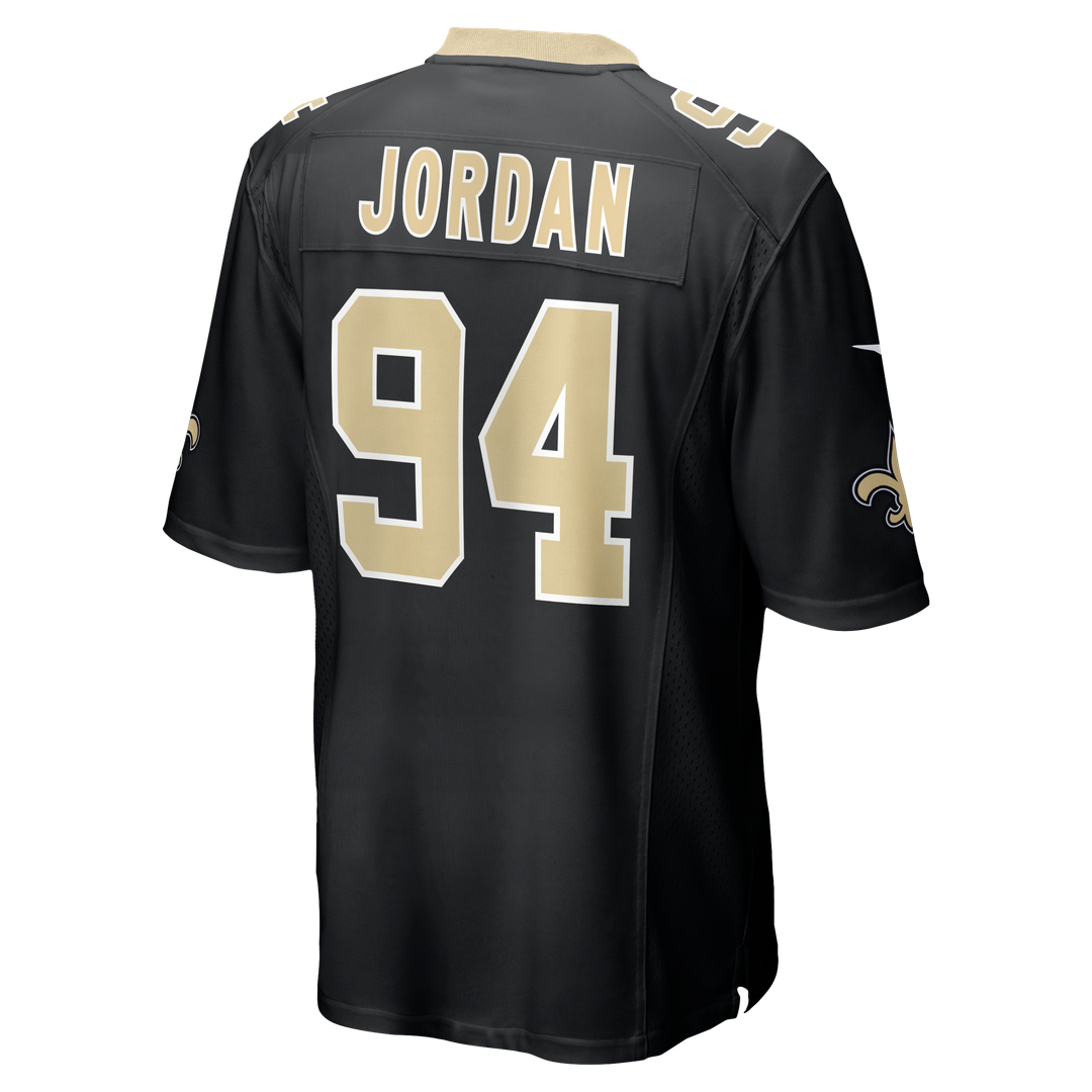 Cameron Jordan New Orleans Saints Nike Game Official Jersey - Black