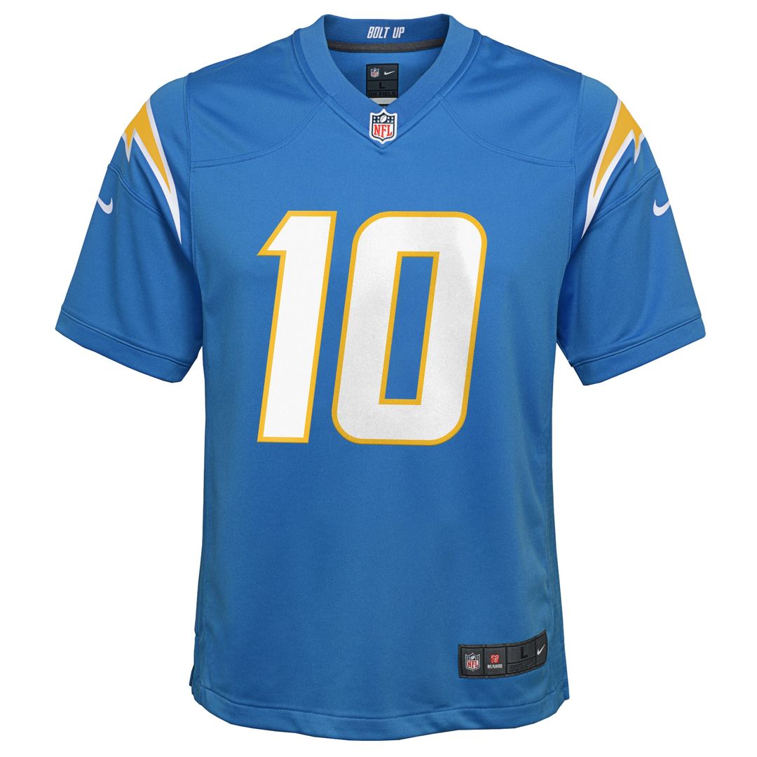 Justin Herbert Los Angeles Chargers Nike Youth Game Official Jersey - Navy