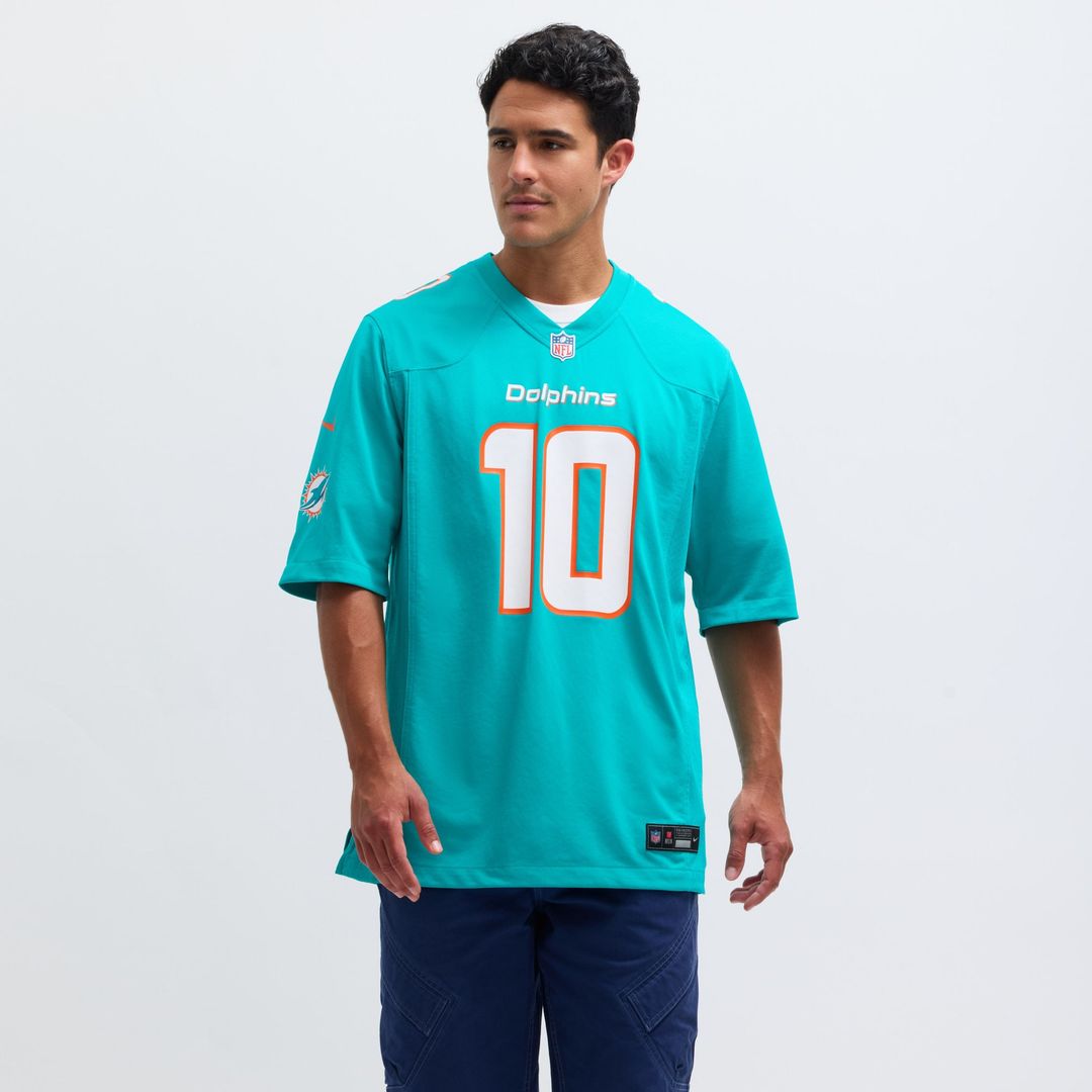 Tyreek Hill Miami Dolphins Nike Game Official Jersey - Aqua