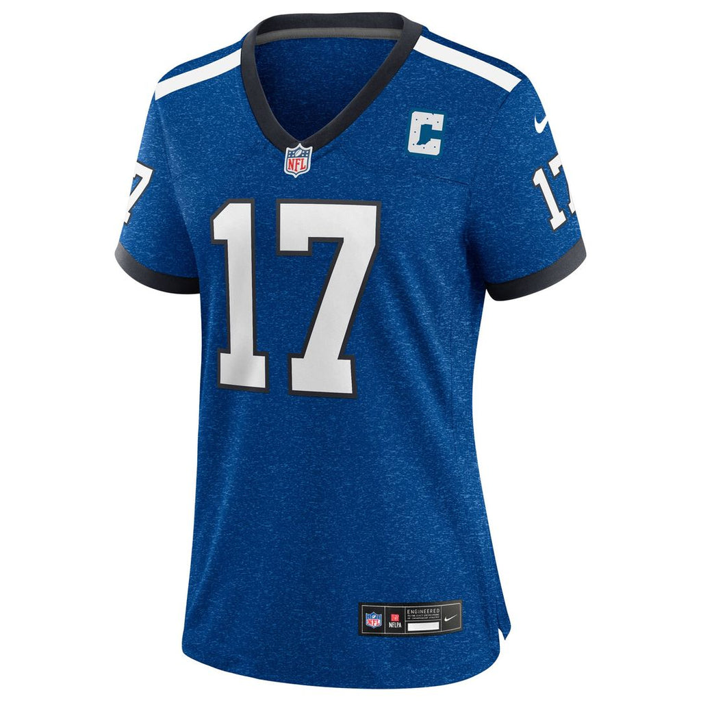 Daniel Jones Indianapolis Colts Nike Women's Team Game Official Jersey -  Royal
