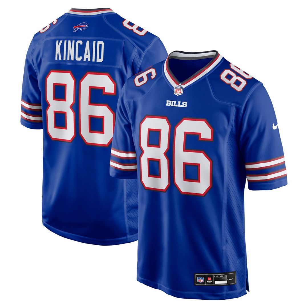 Dalton Kincaid Buffalo Bills Nike  Game Official Jersey - Royal