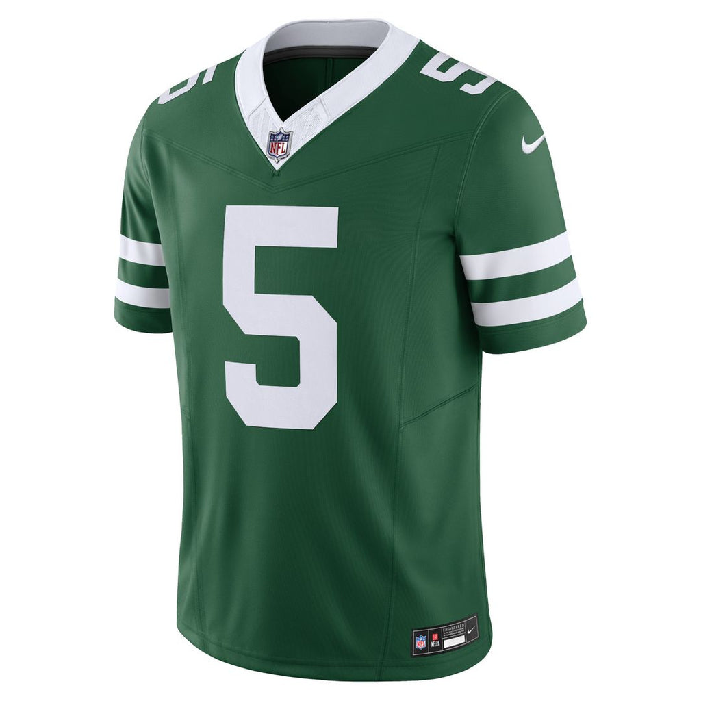 Garrett Wilson New York Jets Nike Vapor F.U.S.E. Limited Official Jersey  - Legacy White