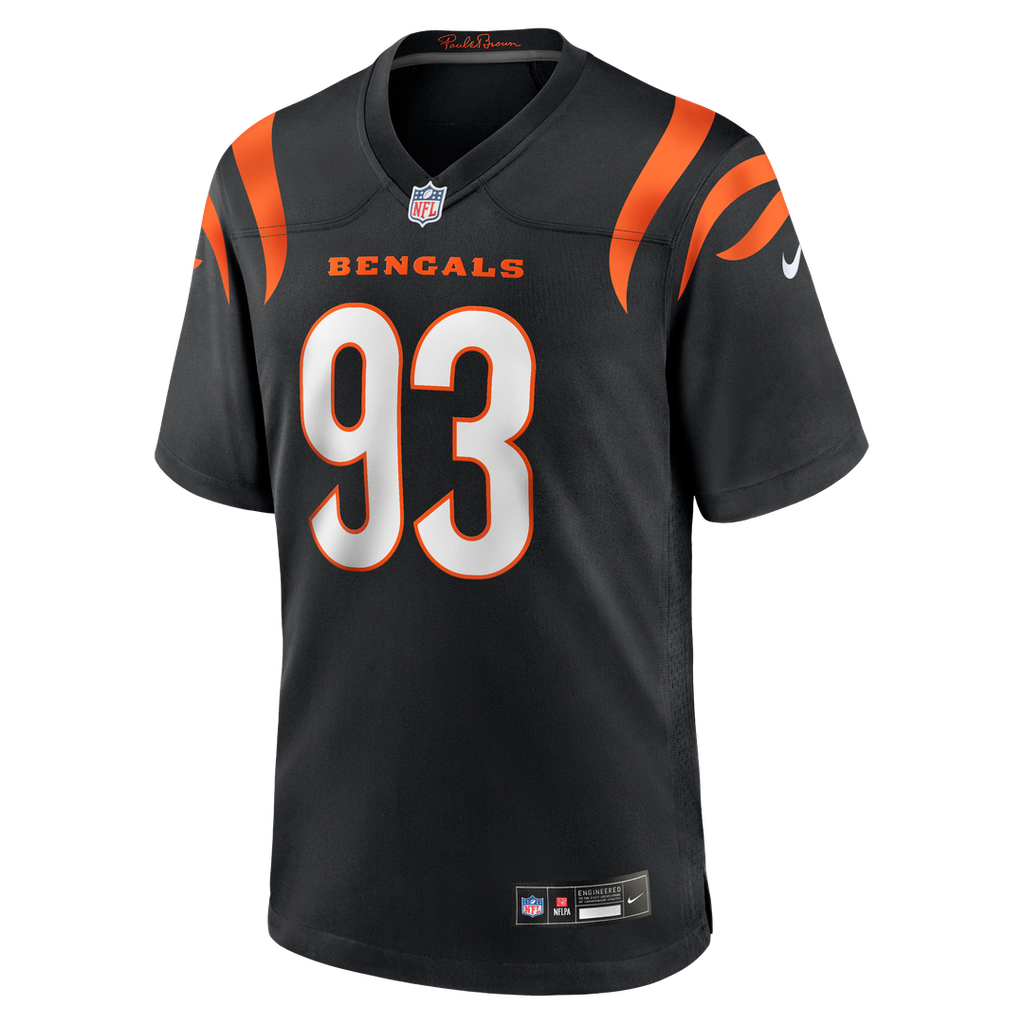Jonathan Allen Cincinnati Bengals Nike Team Game Official Jersey -  Black