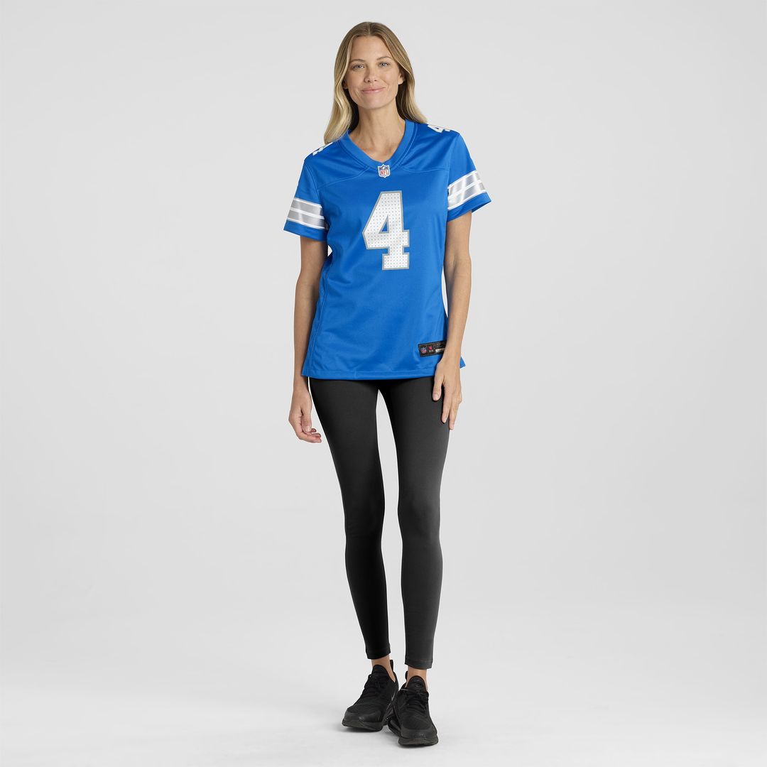 D.J. Reed Detroit Lions Nike Women's Team Game Official Jersey -  Blue