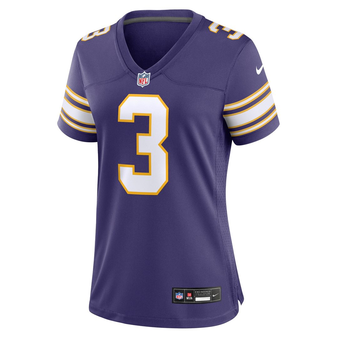 Jordan Addison Minnesota Vikings Nike Women's Alternate Game Jersey - Purple