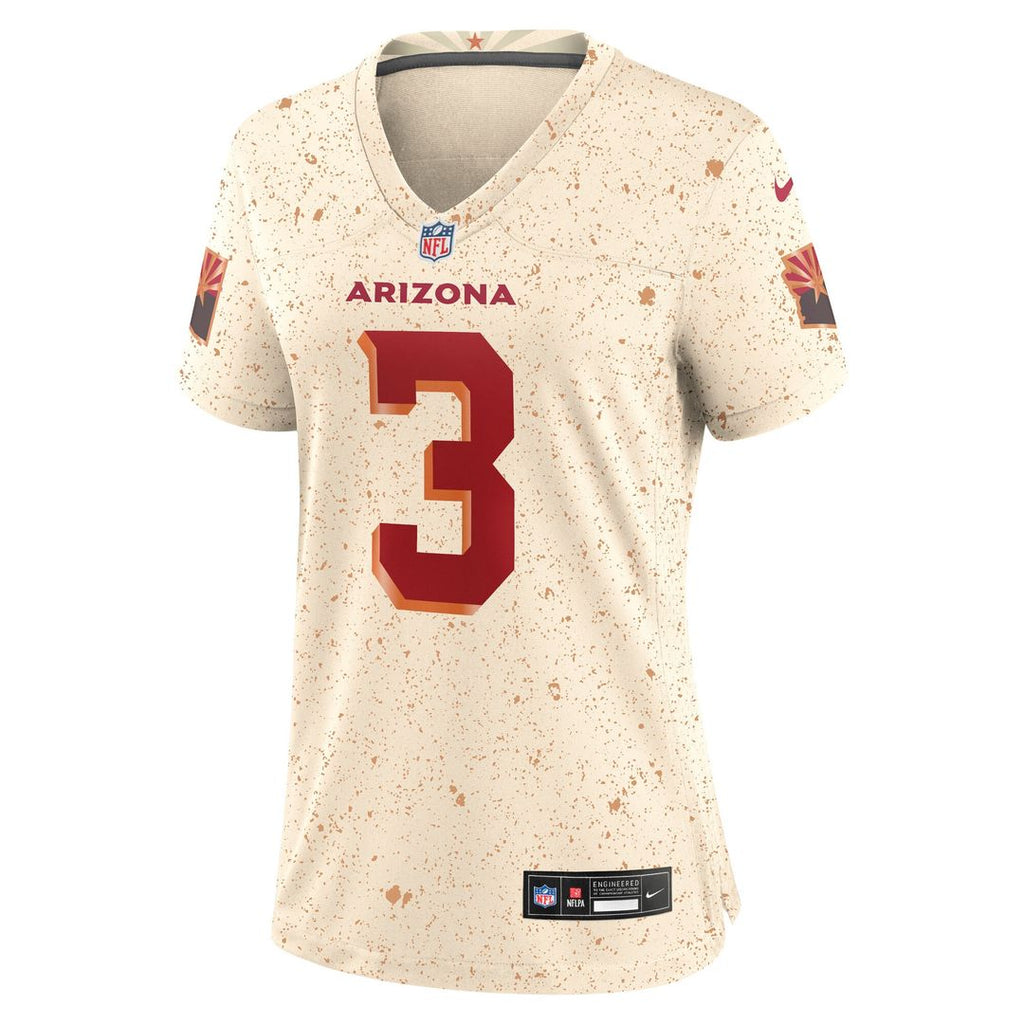 Budda Baker Arizona Cardinals Nike Women's 2025 Rivalries Collection Game Official Jersey - Natural
