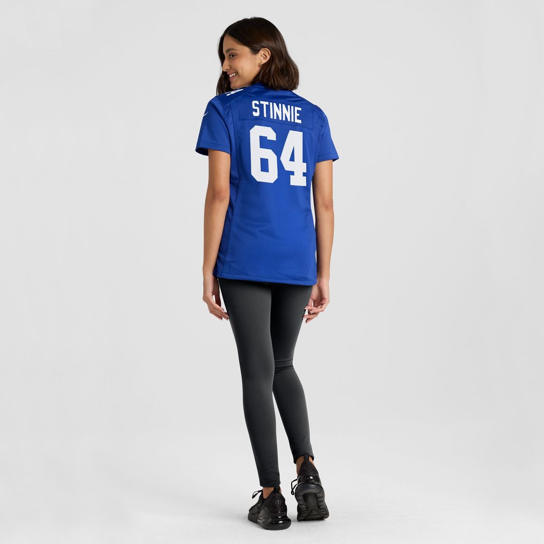 Aaron Stinnie New York Giants Nike Women's Game Jersey - Royal