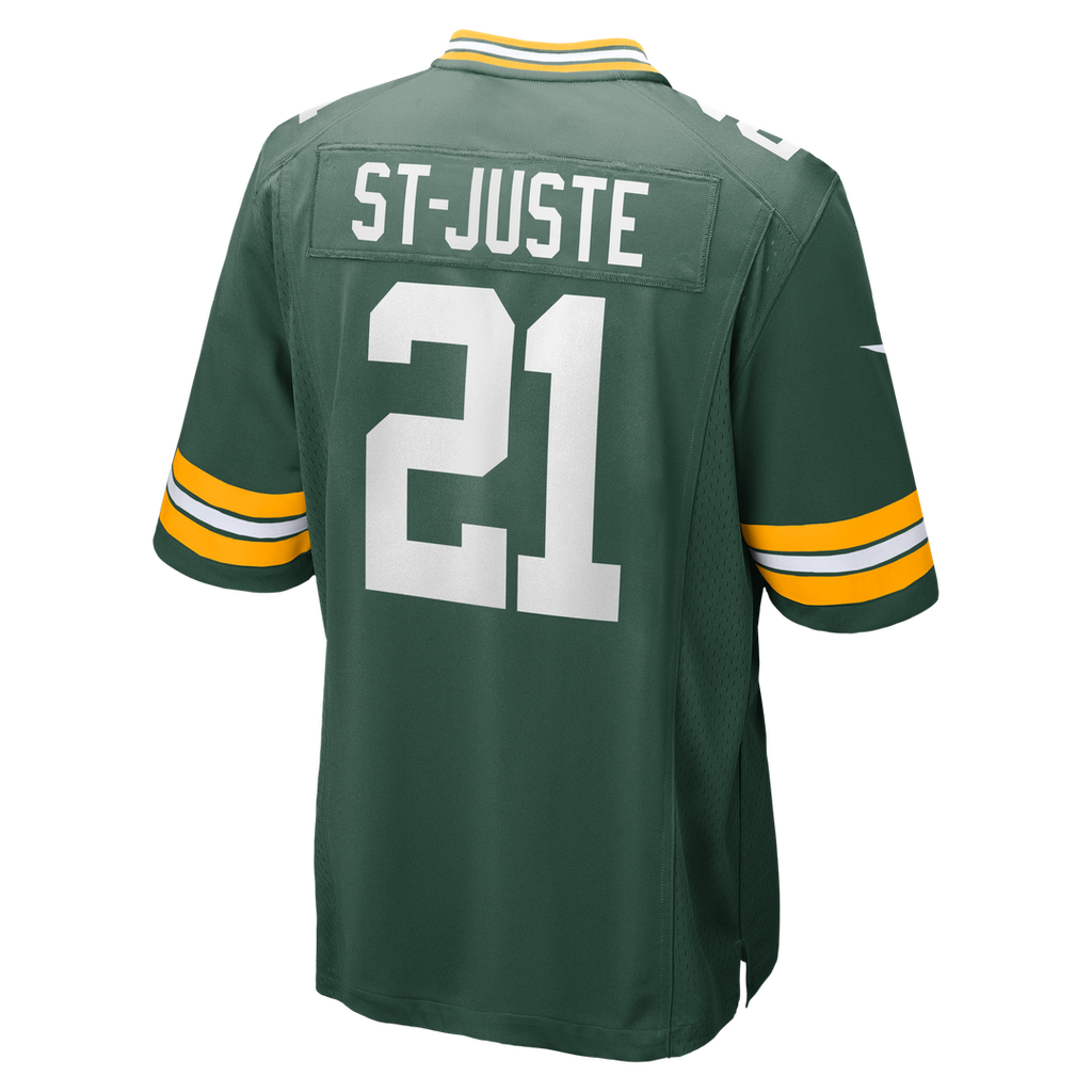 Benjamin St-Juste Green Bay Packers Nike Team Game Jersey - Green