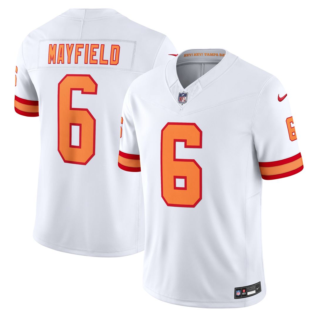 Baker Mayfield '76 Tampa Bay Buccaneers Nike  Vapor F.U.S.E. Player Limited Official Jersey - White