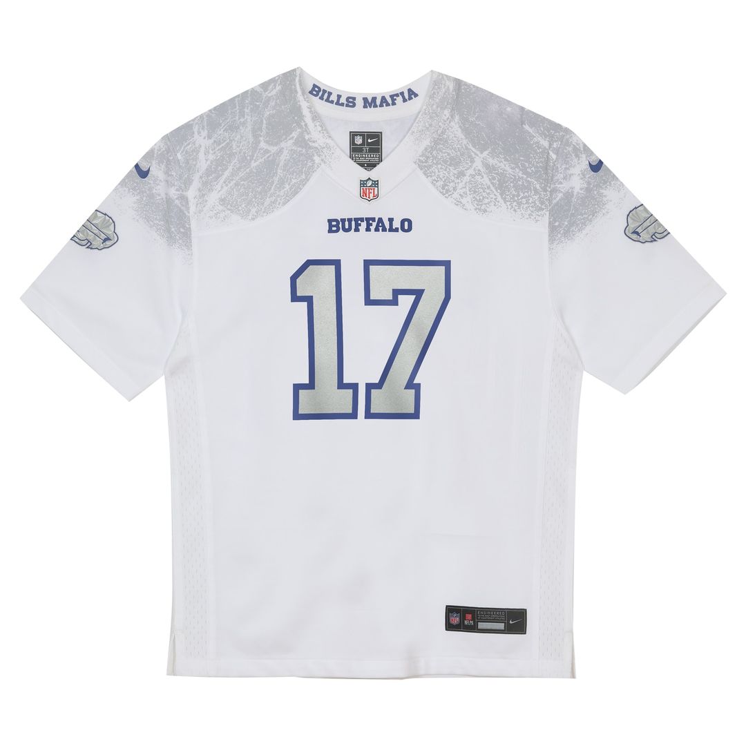 Josh Allen Buffalo Bills Nike Toddler 2025 Rivalries Collection Game Official Jersey - White