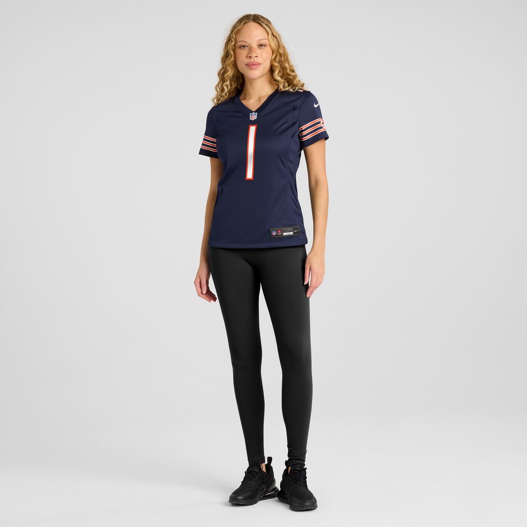 Jaylon Johnson Chicago Bears Nike Women's  Game Official Jersey -  Navy