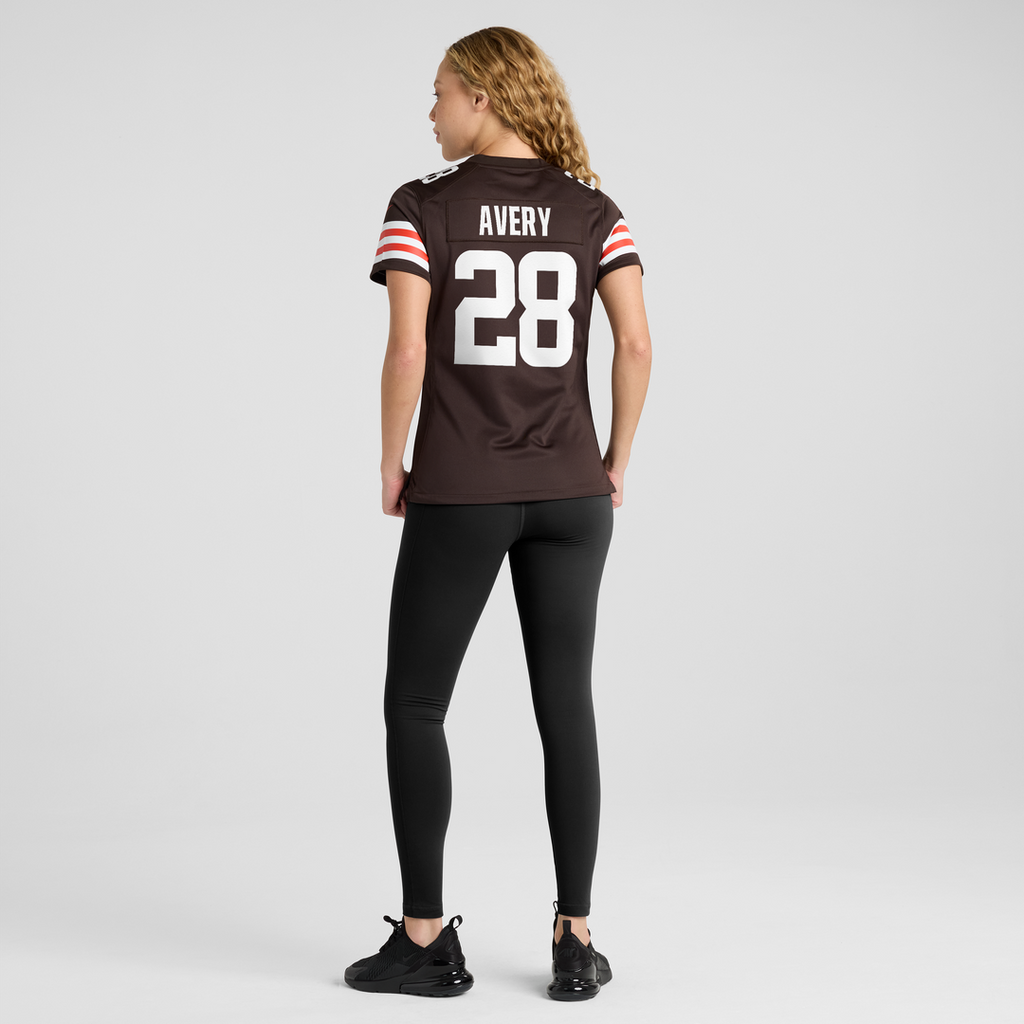 Tre Avery Cleveland Browns Nike Women's Team Game Jersey - Brown